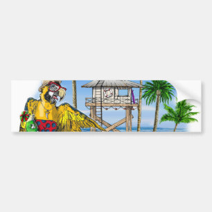 Adesivo Para Carro Pirate Party Parrots Party