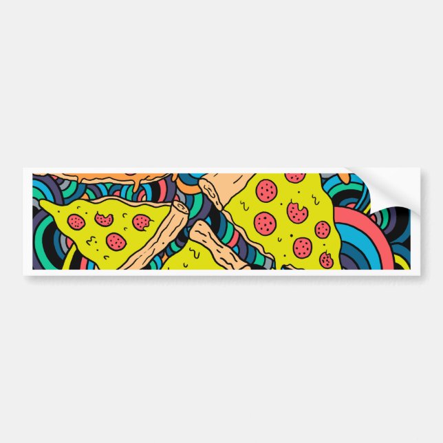 Adesivo Para Carro Pizza (Frente)