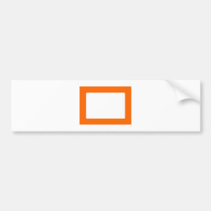 Adesivo Para Carro Placa 7X5 com Dentro redondo contém cor laranja tr