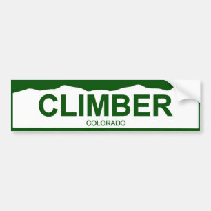 Adesivo Para Carro placa de Colorado nova - MONTANHISTA