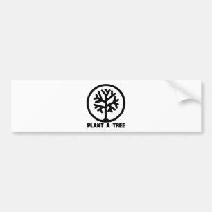 Adesivo Para Carro Plante um TShirt da árvore