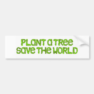 Adesivo Para Carro plante uma árvore