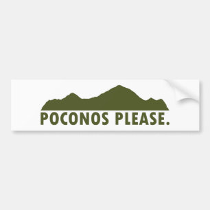Adesivo Para Carro Poconos, por favor