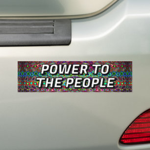 ADESIVO PARA CARRO PODER AO POVO