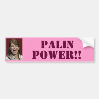 Adesivo Para Carro Poder de Palin!! - Autocolante no vidro traseiro