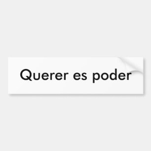 Adesivo Para Carro Poder de Querer es