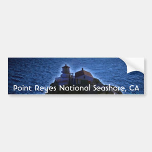 Adesivo Para Carro Point Reyes National Seashort CA Bumper Sticker