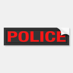 ADESIVO PARA CARRO "POLÍCIA "