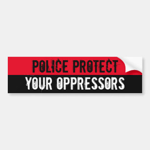 Adesivo Para Carro Polícia protege seus opressores