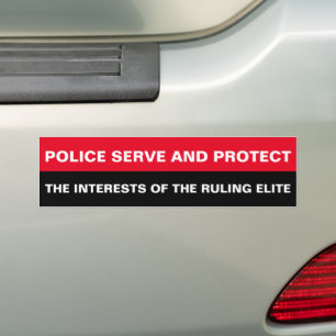 Adesivo Para Carro Polícia Serve e Protege