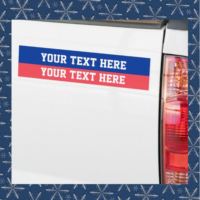 Adesivo Para Carro Política personalizada (Criador carregado)