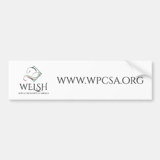 Adesivo Para Carro Pônei de galês & sociedade da espiga do