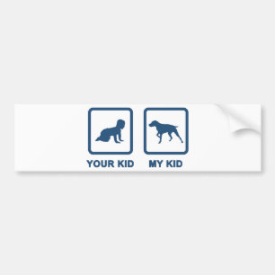 Adesivo Para Carro Ponteiro de cabelos curtos alemão