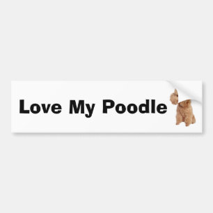 Adesivo Para Carro Poodle