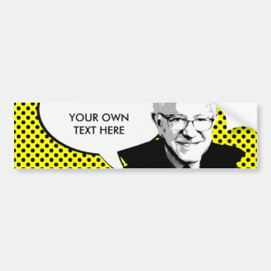 ADESIVO PARA CARRO POP ART DAS MÁQUINAS DE LIXAR DE BERNIE