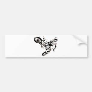 Adesivo Para Carro Pop Art Motocross Motorcyesporte