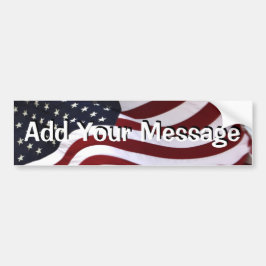 Adesivo Para Carro Por Muito Tempo Ela Onda Bandeira Americana