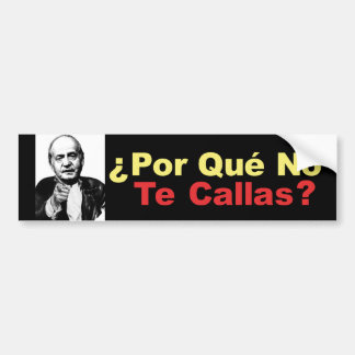 Adesivo Para Carro Porque nenhuns Callas de Te - autocolante no vidro