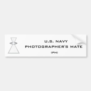 Adesivo Para Carro Porta Fotógrafo do Marinho dos EUA, IFGA sem asas