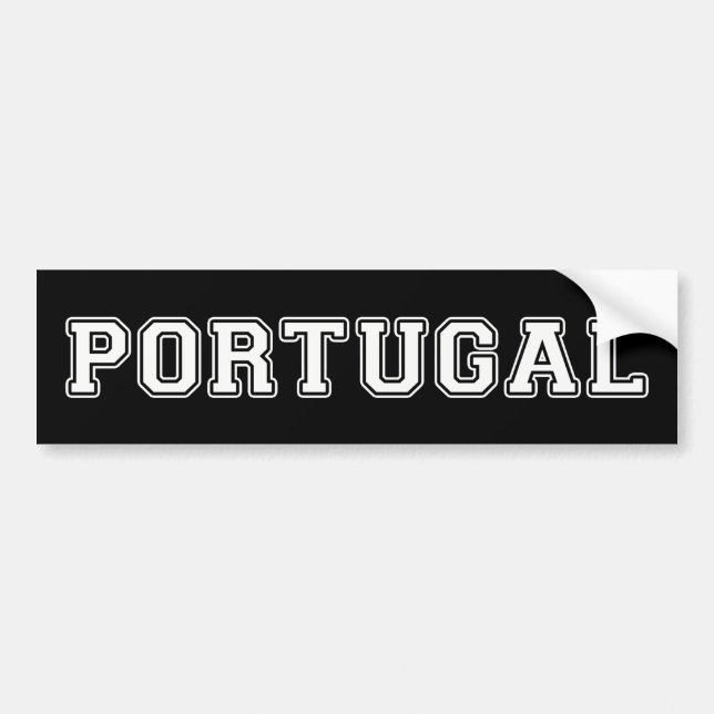 Adesivo Para Carro Portugal (Frente)