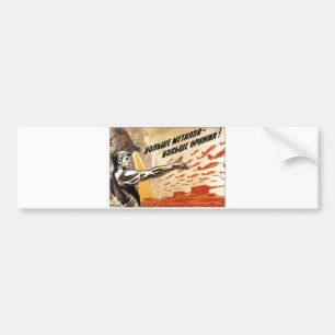 Adesivo Para Carro Posters da propaganda de União Soviética da guer