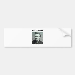 Adesivo Para Carro Prá (Friedrich Nietzsche)