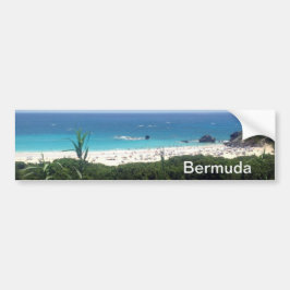 Adesivo Para Carro Praia da Baía de Ferradura, Bermudas
