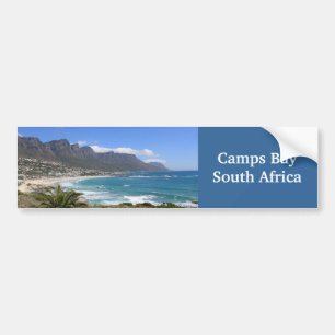 Adesivo Para Carro Praia da baía dos acampamentos, África do Sul