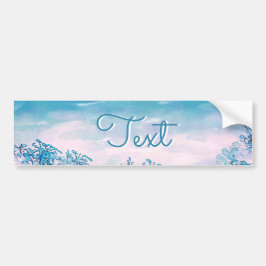 Adesivo Para Carro Praia do Mar Azul Personalizada