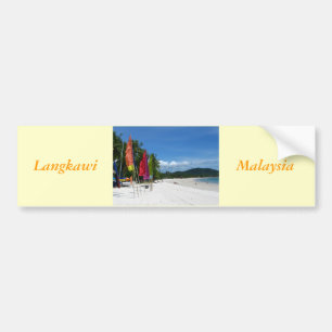 Adesivo Para Carro Praias de Langkawi