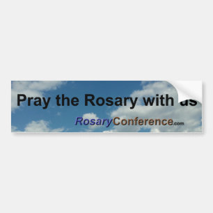 Adesivo Para Carro Pray o rosário