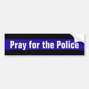 Adesivo Para Carro Pray para a polícia