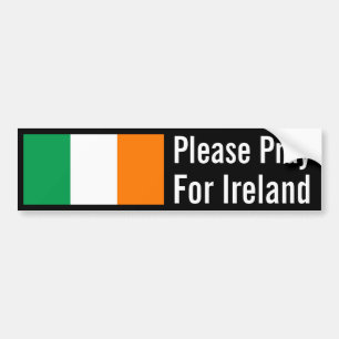 Adesivo Para Carro Pray para Ireland
