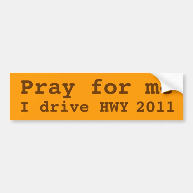Adesivo Para Carro Pray para mim (Frente)