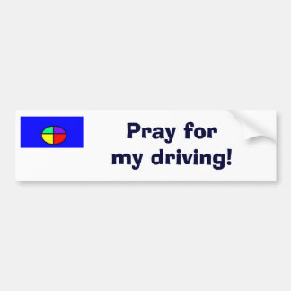 Adesivo Para Carro Pray para minha condução!