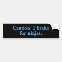 Precaução I Brake Para Ninjas