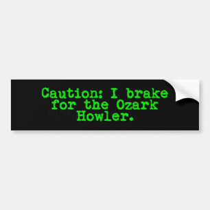 Adesivo Para Carro Precaução I Brake Para Ozark Howler