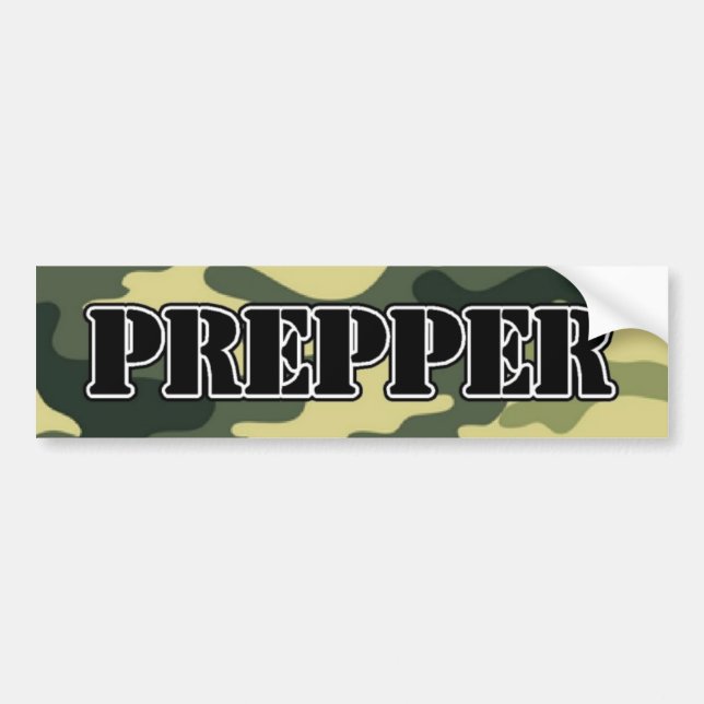 Adesivo Para Carro Prepper Camo (Frente)
