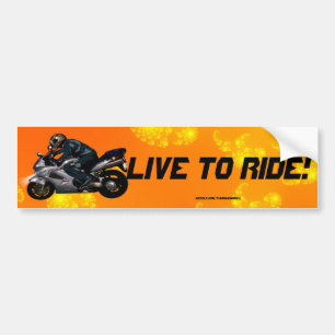 Adesivo Para Carro Presente de transporte do motociclo Power Biker