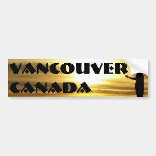 Adesivo Para Carro Presentes de Vancouver Bumper Sticker Vancouver So
