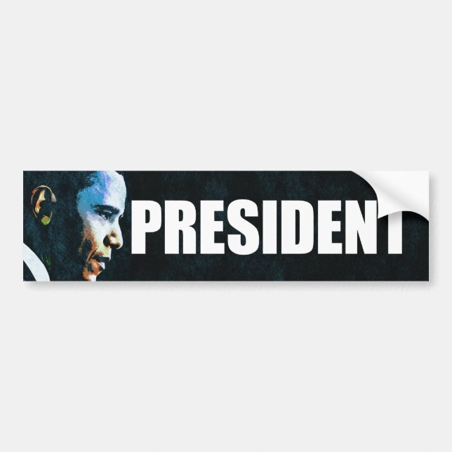 Adesivo Para Carro president_bumper_sticker (Frente)