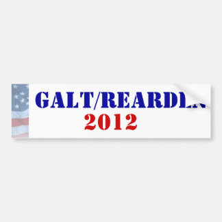 Adesivo Para Carro Presidente 2012 de Galt/Rearden