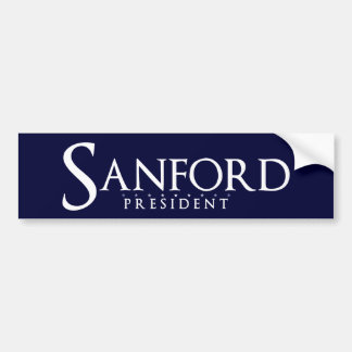 Adesivo Para Carro Presidente 2012 de Sanford