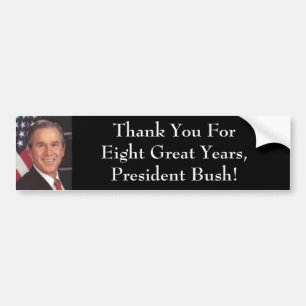 Adesivo Para Carro Presidente bush