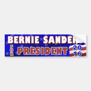 Adesivo Para Carro Presidente das máquinas de lixar de Bernie eleiç