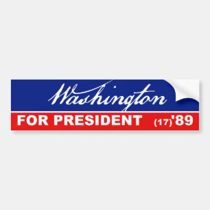Adesivo Para Carro Presidente de George Washington autocolante no
