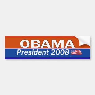 Adesivo Para Carro Presidente de OBAMA