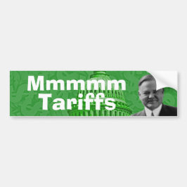Adesivo Para Carro Presidente Herbert Hoover TariFF