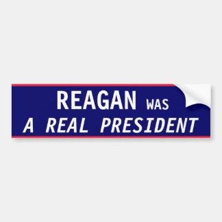 Adesivo Para Carro Presidente REAL de Reagan