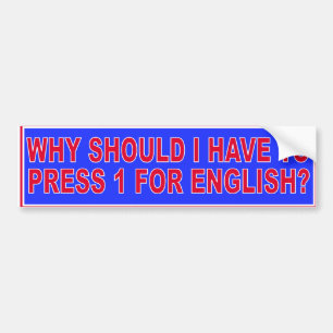 Adesivo Para Carro PRESSIONE 1 para o inglês